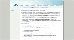 Desktop Screenshot of ffas.de